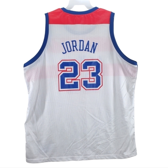 Reebok Other - Vtg Reebok Jordan Jersey Bullets Hardwoods Classic Mens 2XL NBA Shirt Mesh Y2K